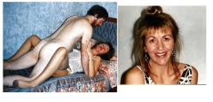 Slut wife clothed and unclothed
