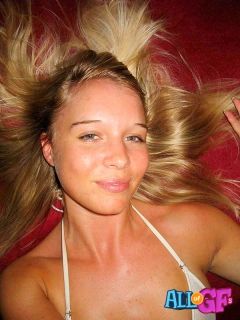 Naughty girlfriend slim body