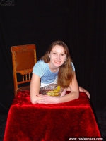 Teen on table