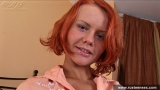 Teen redhead blowjob and anal sex