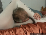 White nylon sex