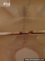 Pantyhose wearing couple sex