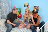 Blond virgin got her