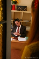 Teacher with a big