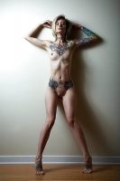 Hot tattooed girls and pierced nipples