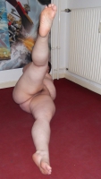 naked posing