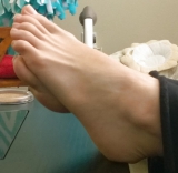 My wife\'s feet