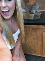 Hot Blonde College Babe