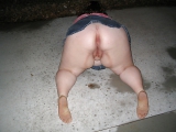 Wife outside