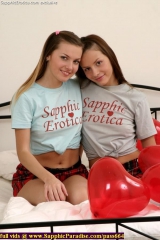 Sapphic Erotica colorful lesbian girls