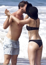 Miley Cyrus in a bikini in Hawaii