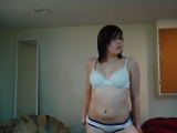 Naughty emo teen posing