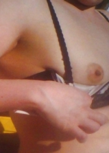 Wet wife closeup..