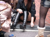 Japanese Candids - Feet on the Street 07