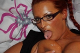 Kinky redhead