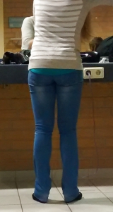 Voyeur hidden cam street ass store various