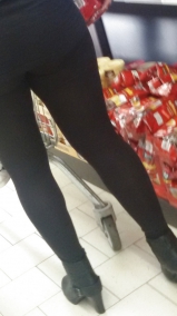 Voyeur hidden cam street ass store various