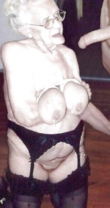 Omas,grannies suck big dick and facial