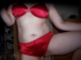 Red panties