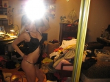 Young cheerleader flashing pussy
