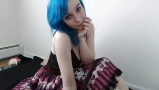 Tattooed cosplay teen - alternative lass nude screenshots an