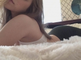 Posh dance school teen - selfie session after class ends at