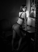 Tattooed emo naked selfies - hipster has fun with her anal t