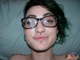 Nerdy Glasses Teen Facial