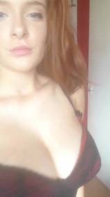 British redhead amateur - ginger english teen gets naked