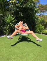in the garden