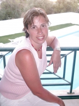 SILF holly harris on holiday