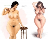 BBW cartoon fantasies