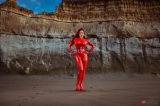 Bianca Baeuchamp Latex red 2