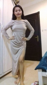 Sheraine Pornstar Wear Sexy Long Dress