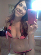 USA woman boobs pussy selfie