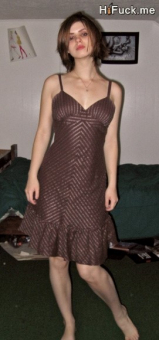 Hot young brunette's poses