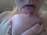 Huge natural tits