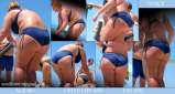 BBW and SSBBW beach voyeur (My work)