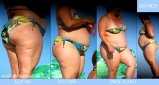 BBW and SSBBW beach voyeur (My work)