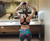 gym amateur girl