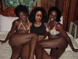 Sexy Amateur Ebony Dressed Undressed