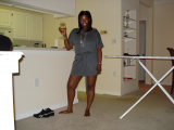 Sexy Amateur Ebony Dressed Undressed