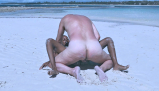 Fucking on the beach, interracial beach porn in Africa