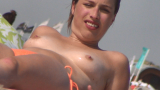 Hot topless babe