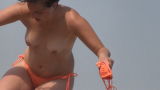 Hot topless babe
