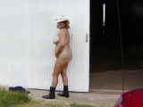 Chubby Kim Posing