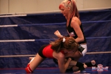 A rookie fighter, Leyla