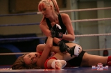 A rookie fighter, Leyla