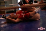 A rookie fighter, Leyla