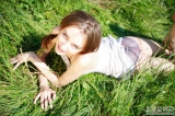 Teen Poses Outdoors